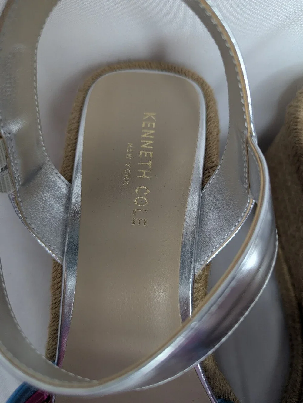 NWOB Kenneth Cole New York Shelby Espadrille Platform Sandals Women's Size 11